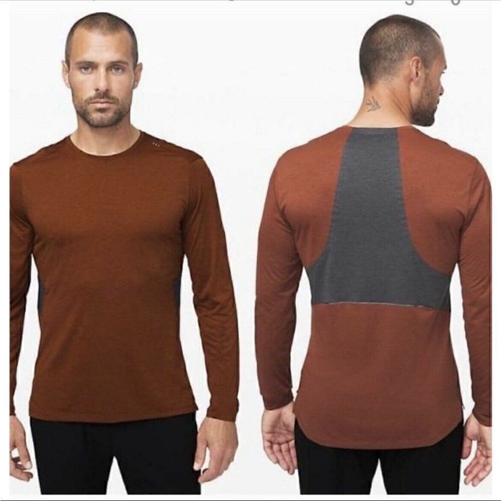 Lululemon Men's Fast & Free Long Sleeve Shirt Large